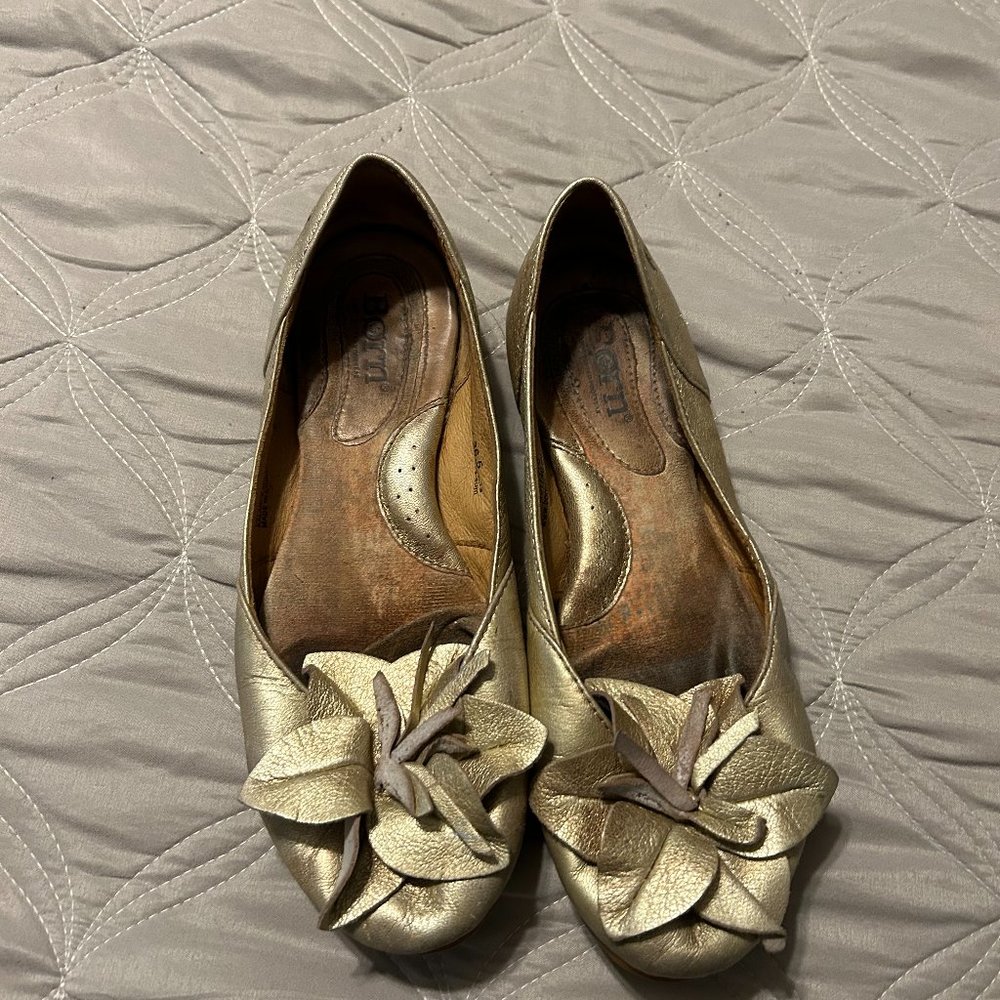 Gold Born Flats
